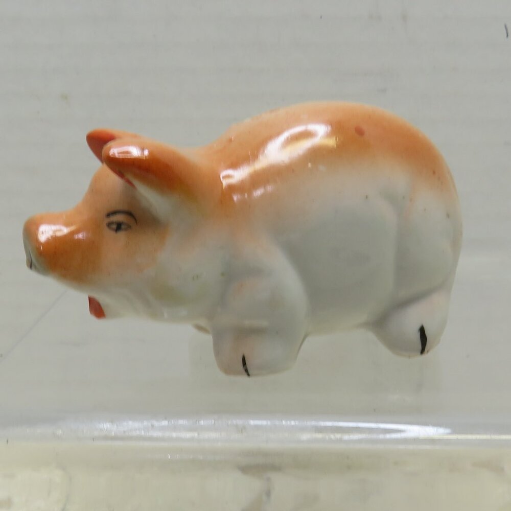 VTG Porcelain 1940's Occupied Japan Piggy Bank.